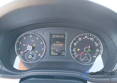 2012 Volkswagen Passat 2.5L Se z USA, uszkodzony, nr VIN 1VWBH7A37CC069349